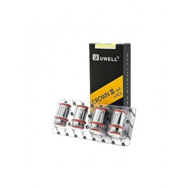 Uwell Crown 3 Replacement Coils For Uwell Crown 3 (0.25/0.4/0.5Ohm)