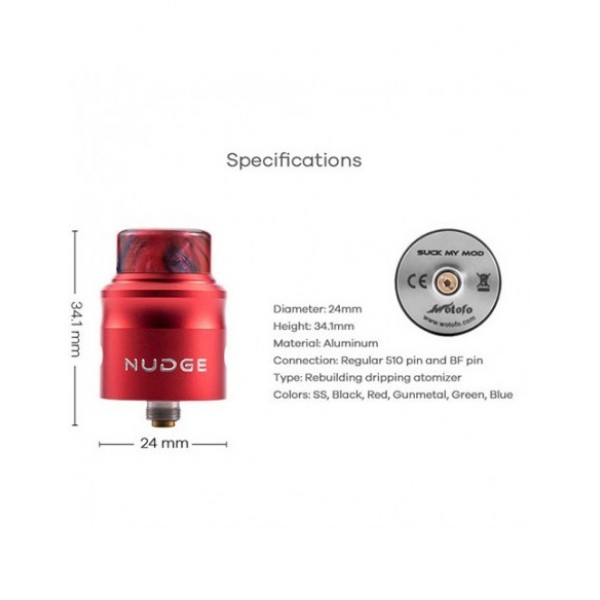 Wotofo Nudge RDA Tank(22mm&24mm)