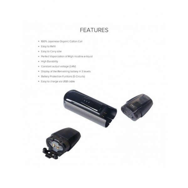 JUSTFOG Minifit Kit 370mAh AIO Pod System 1.5ml Capcity