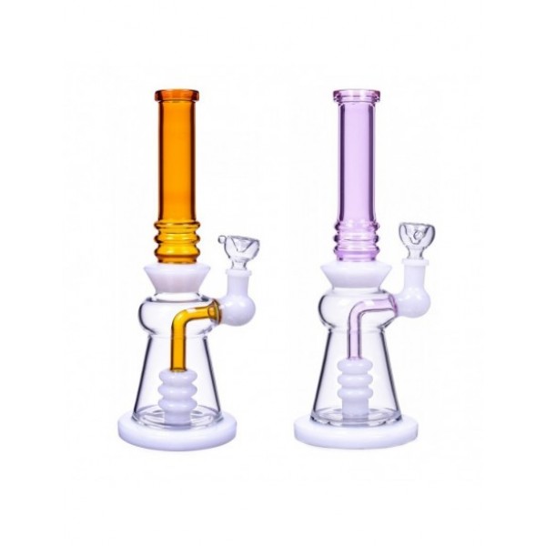 Crafty Smoke Triple Matrix Perc Bong 12 Inches