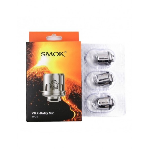 SMOK TFV8 X-Baby Coils M2/Q2/X4/T6/RBA Beast Brother