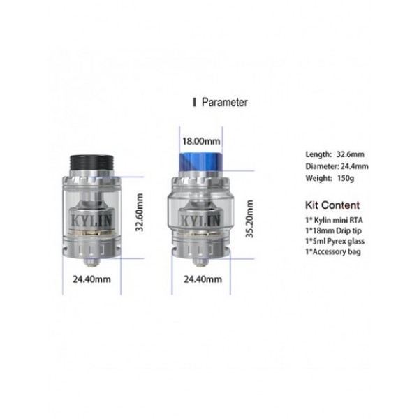 Vandy vape Kylin Mini RTA 3/5ml