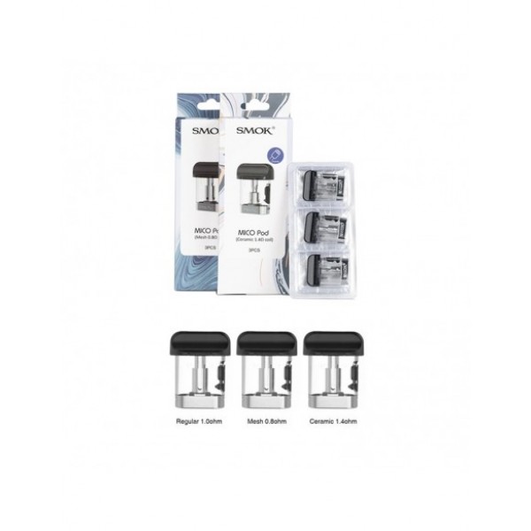 SMOK MICO Replacement Pods 3pcs Cartridge