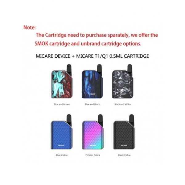 SMOK Micare Mod 510 Thread Battery