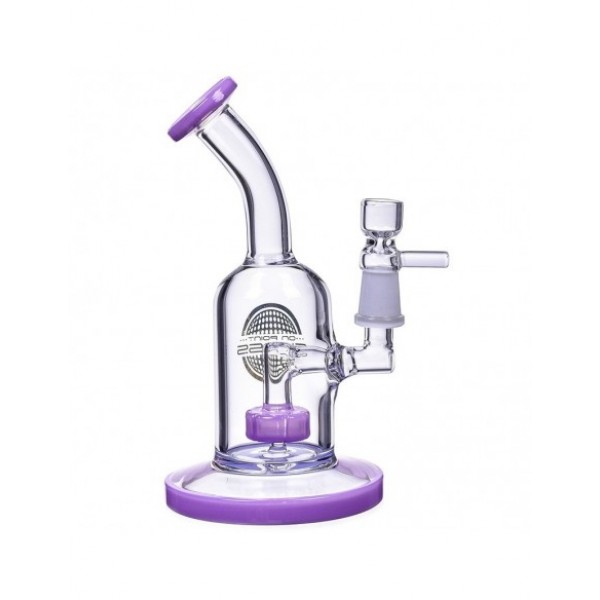 The Attraction Titled Showerhead Perc Bong & Dab Rig 7 Inches